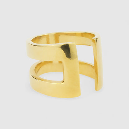 9CT GOLD CARNABY RING