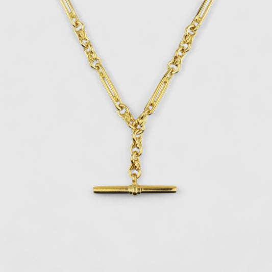 GOLD DE BEAUVOIR TWO NECKLACE CHAIN