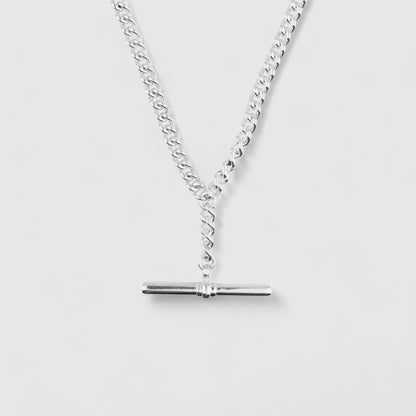 SILVER DE BEAUVOIR ONE NECKLACE CHAIN