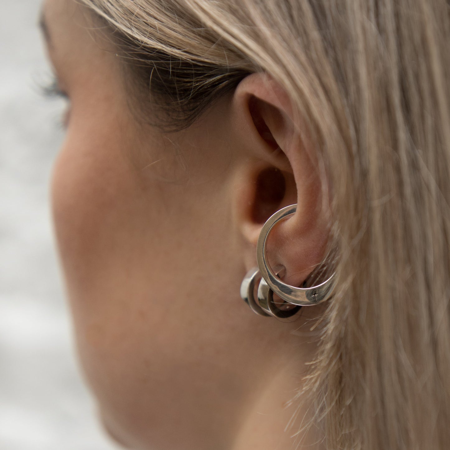 GOLD BARBICAN EARCUFF